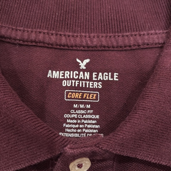 American Eagle Outfitters Core Flex Mens Collared Shirt - Picture 5 of 6